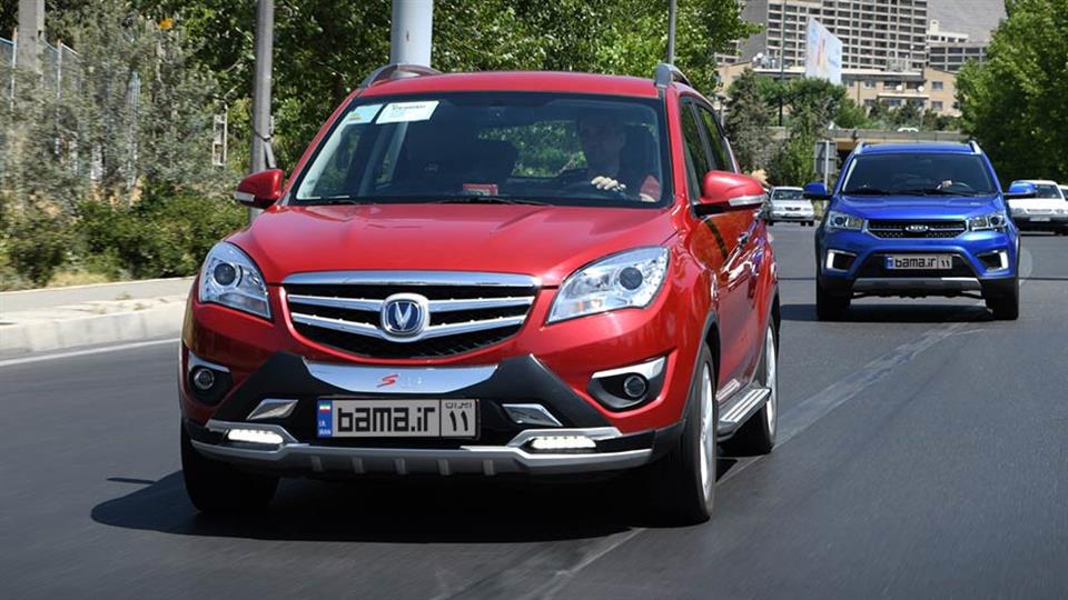 تجربه رانندگی با چانگان CS35 و ام وی ام X22